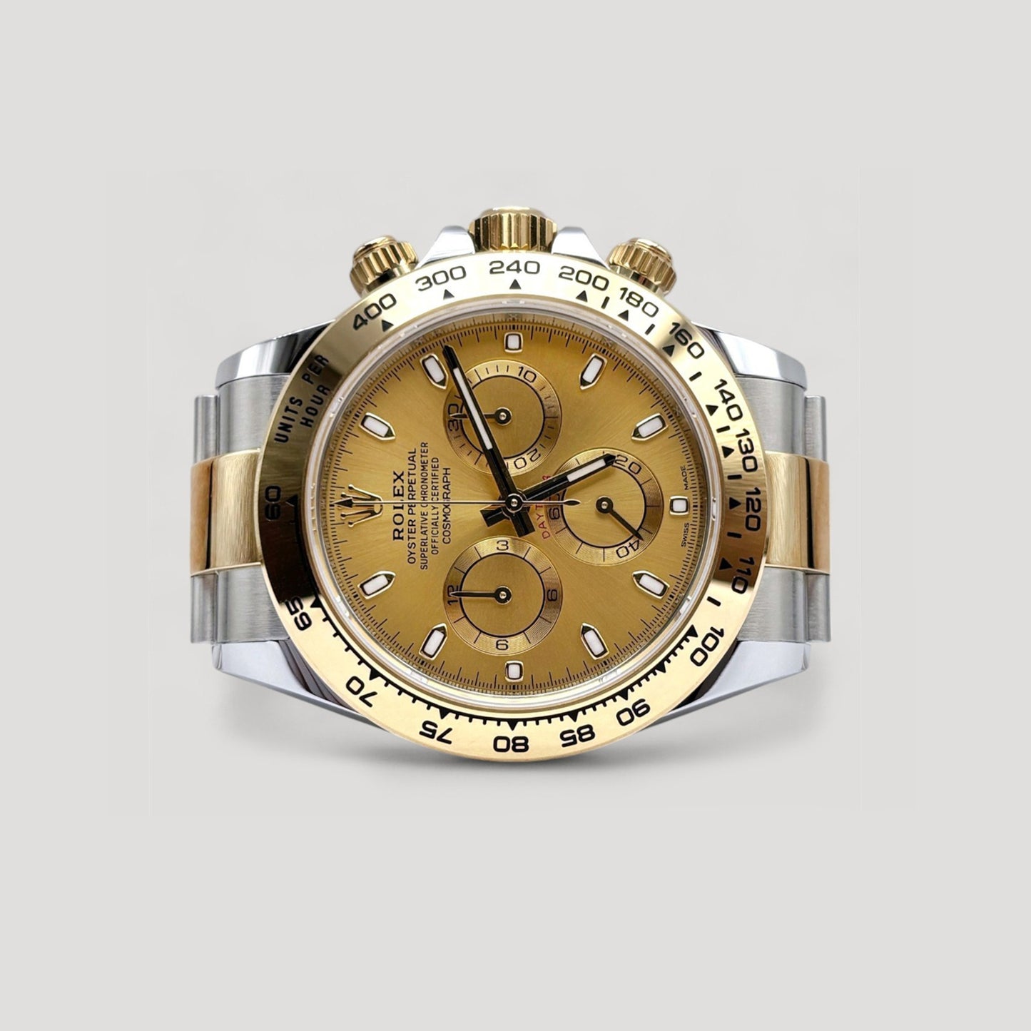 LNIB Rolex Daytona Champagne HG 40mm 116503