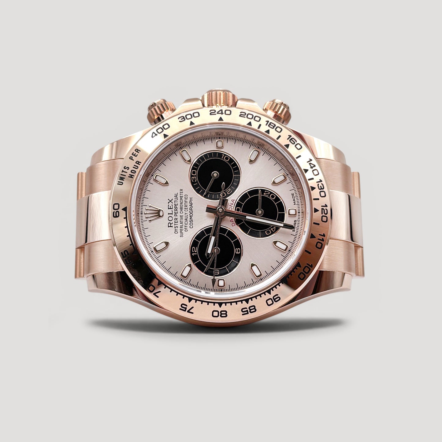 Mint Rolex Daytona Sundust Rose Gold 40mm 116505