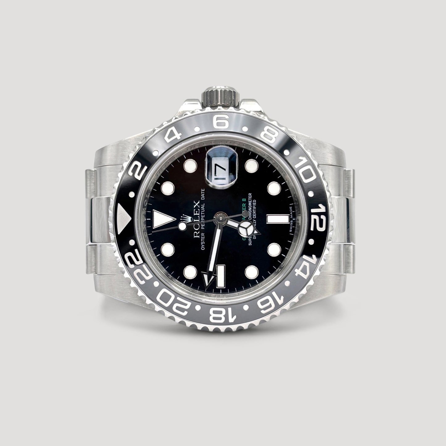 Mint Rolex GMT Master II Black 40mm 116710LN