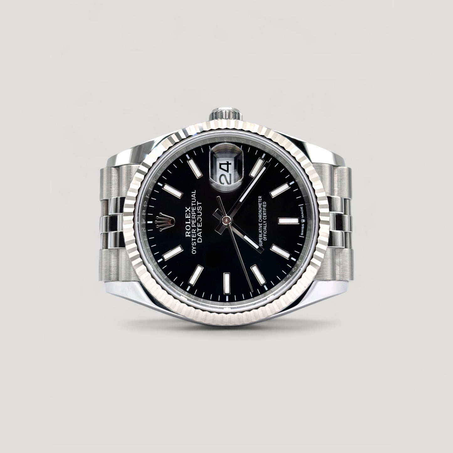 Brand New Rolex Datejust Black Jubilee 36mm 126234