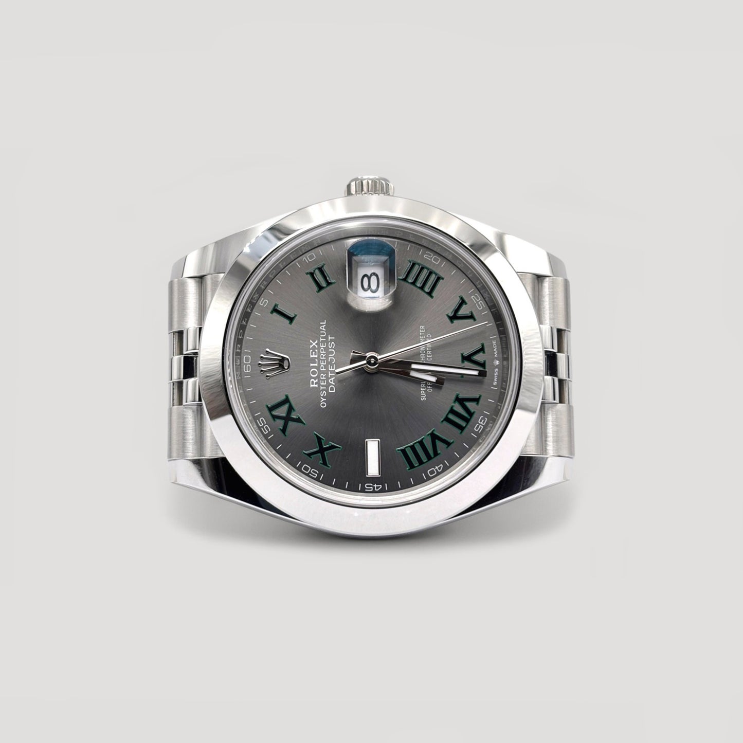 Brand New Rolex Datejust Wimbledon Jubilee 41mm 126300