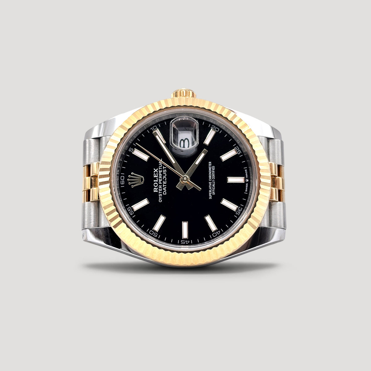 Mint Rolex Datejust Black Jubilee 41mm 126333