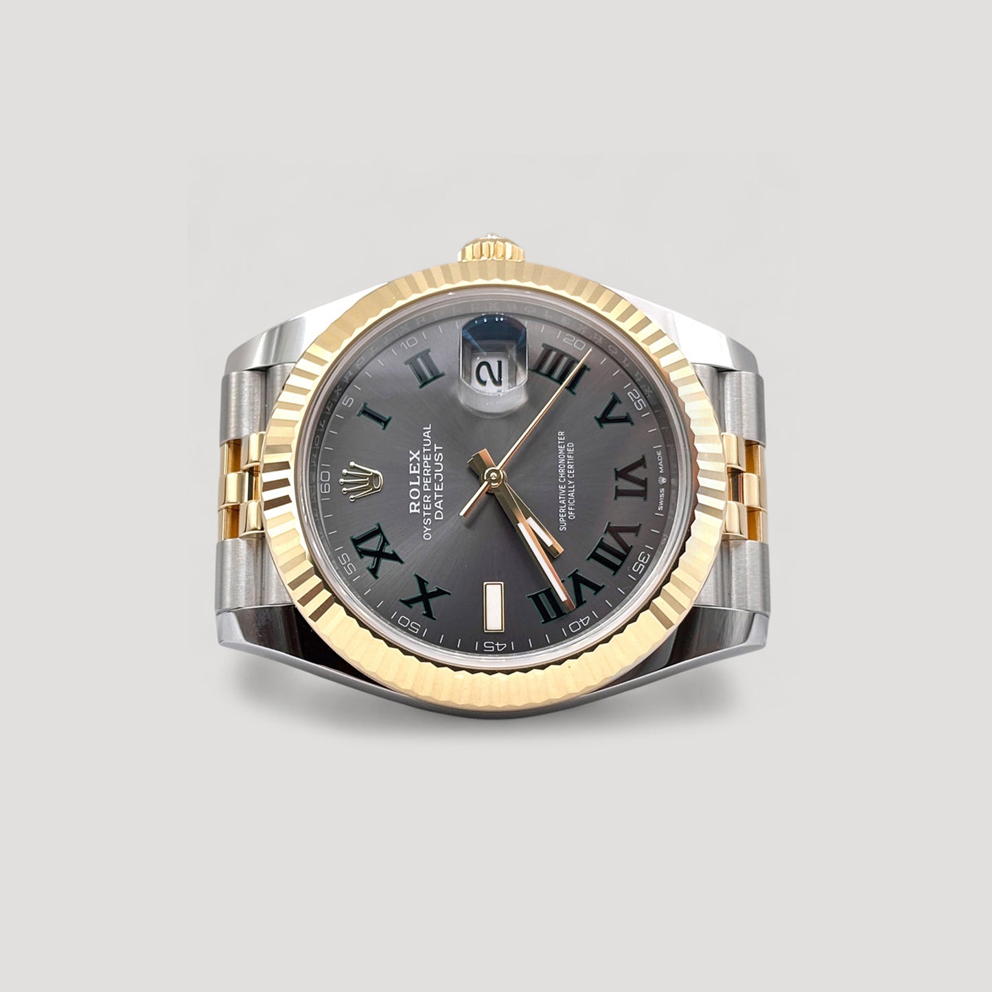 Brand New Rolex Datejust Wimbledon Jubilee 41mm 126333