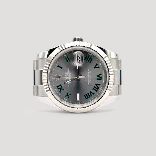 Mint Rolex Datejust Wimbledon Oyster 41mm 126334