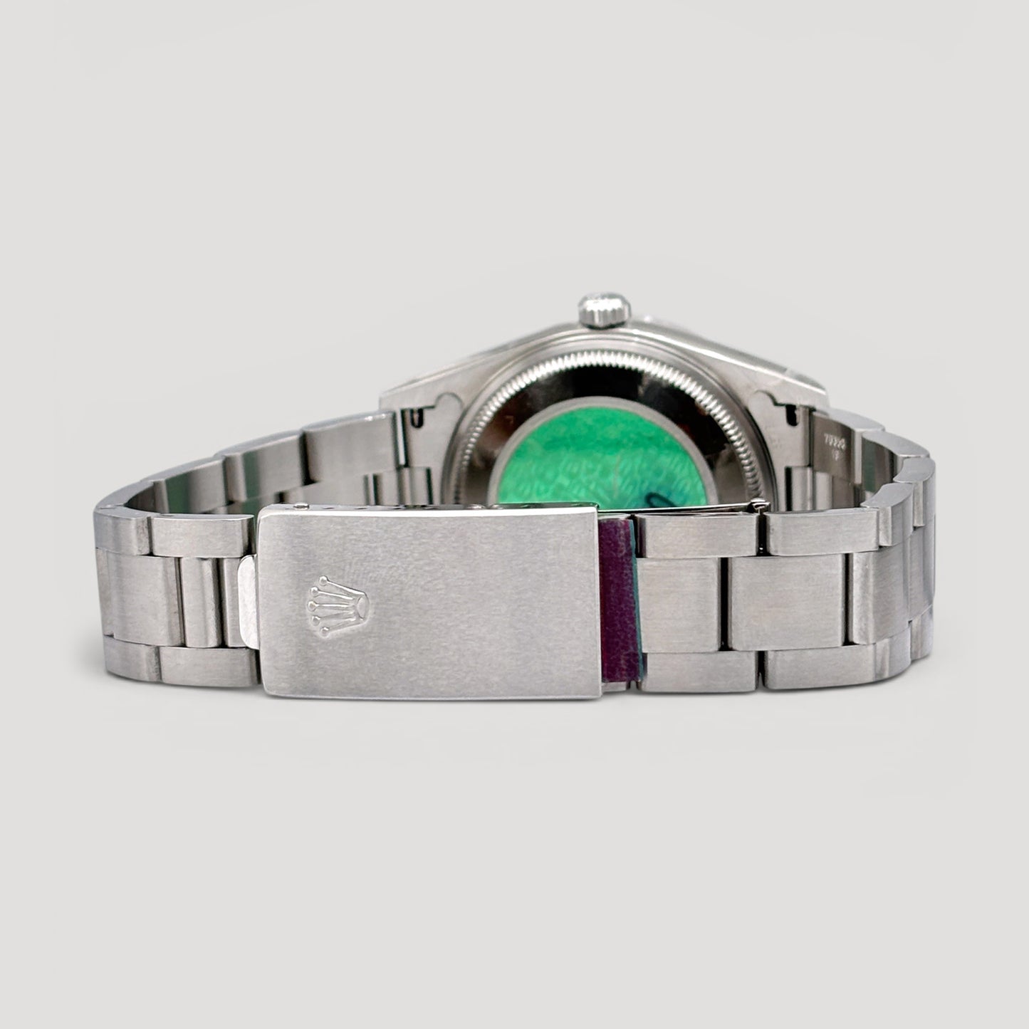 LNIB Rolex Oyster Perpetual Date Silver 34mm 15210