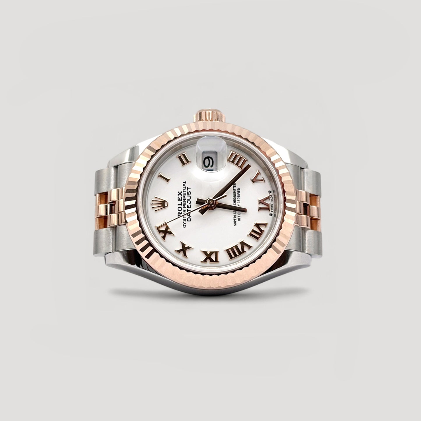 Brand New Rolex Datejust White Roman Jubilee 28mm 279171