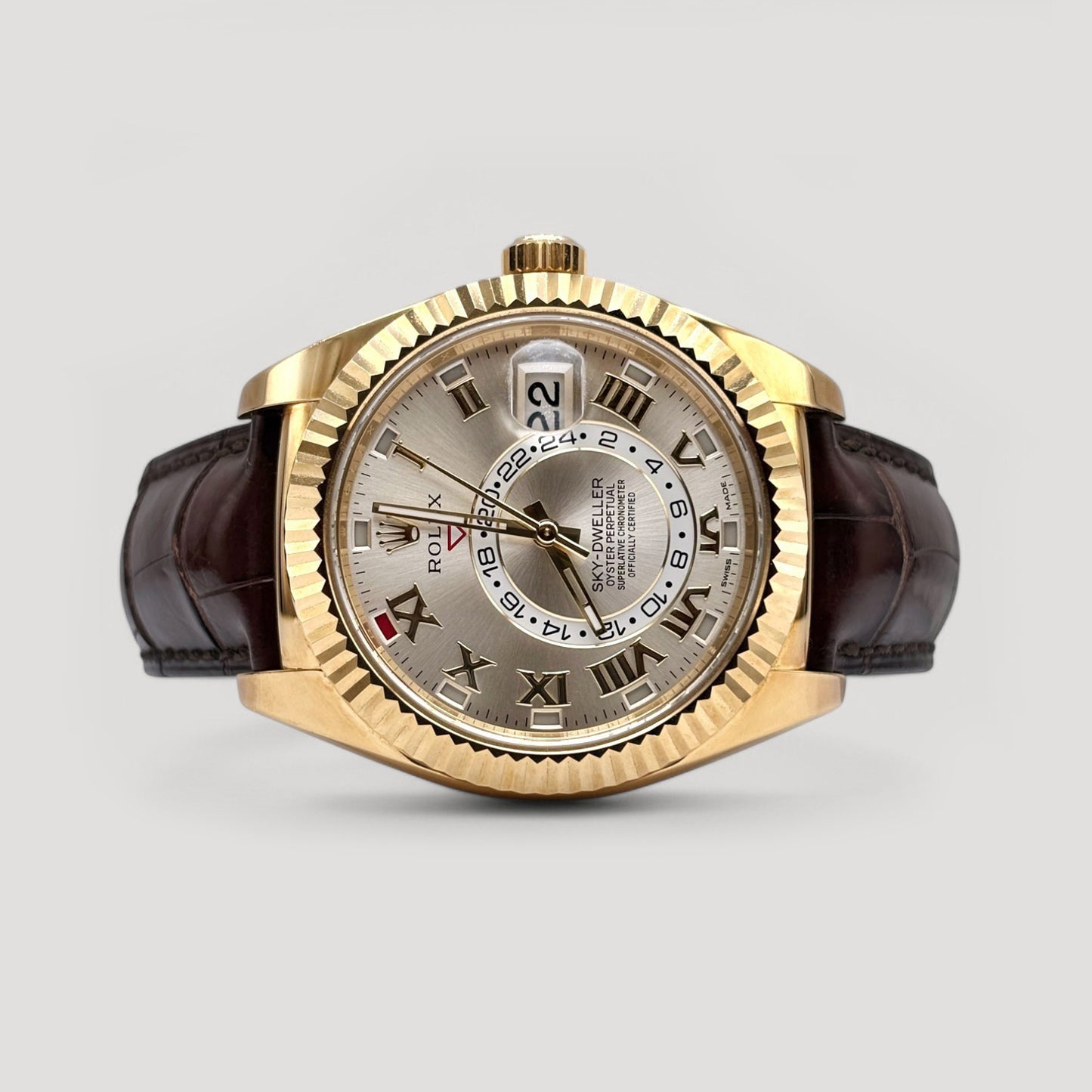 Mint Rolex Sky Dweller YG 42mm 326138