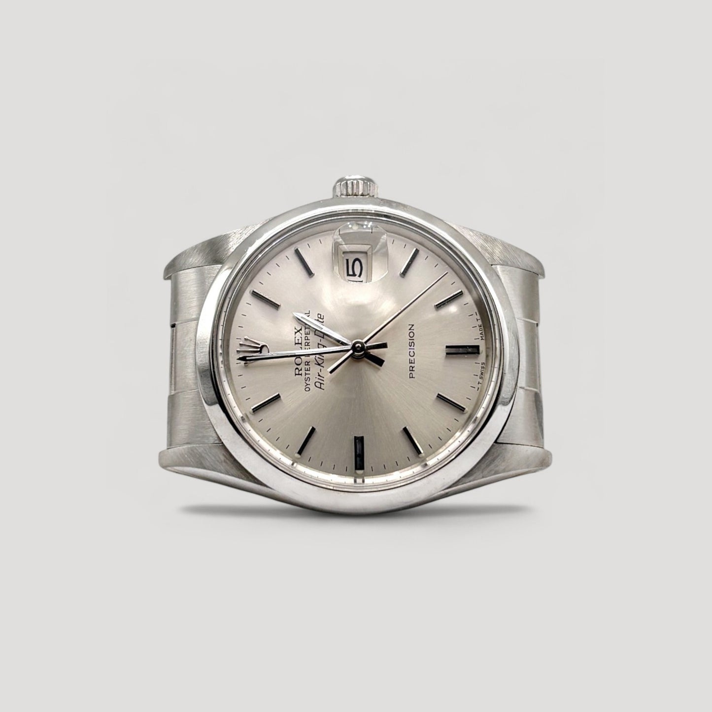 Rolex Air King Date Precision Silver 34mm 5700