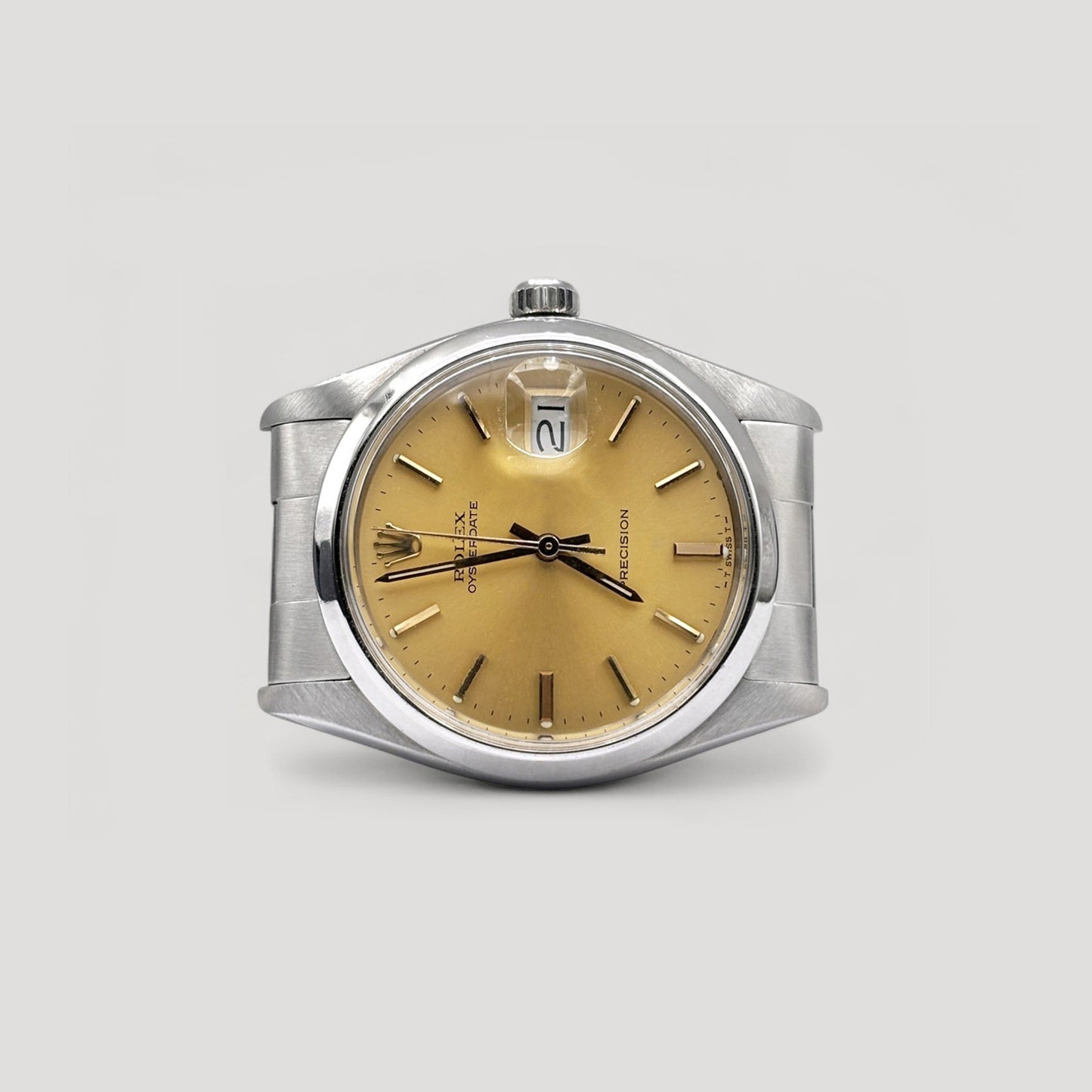 Rolex Oysterdate Precision Champagne 34mm 6694