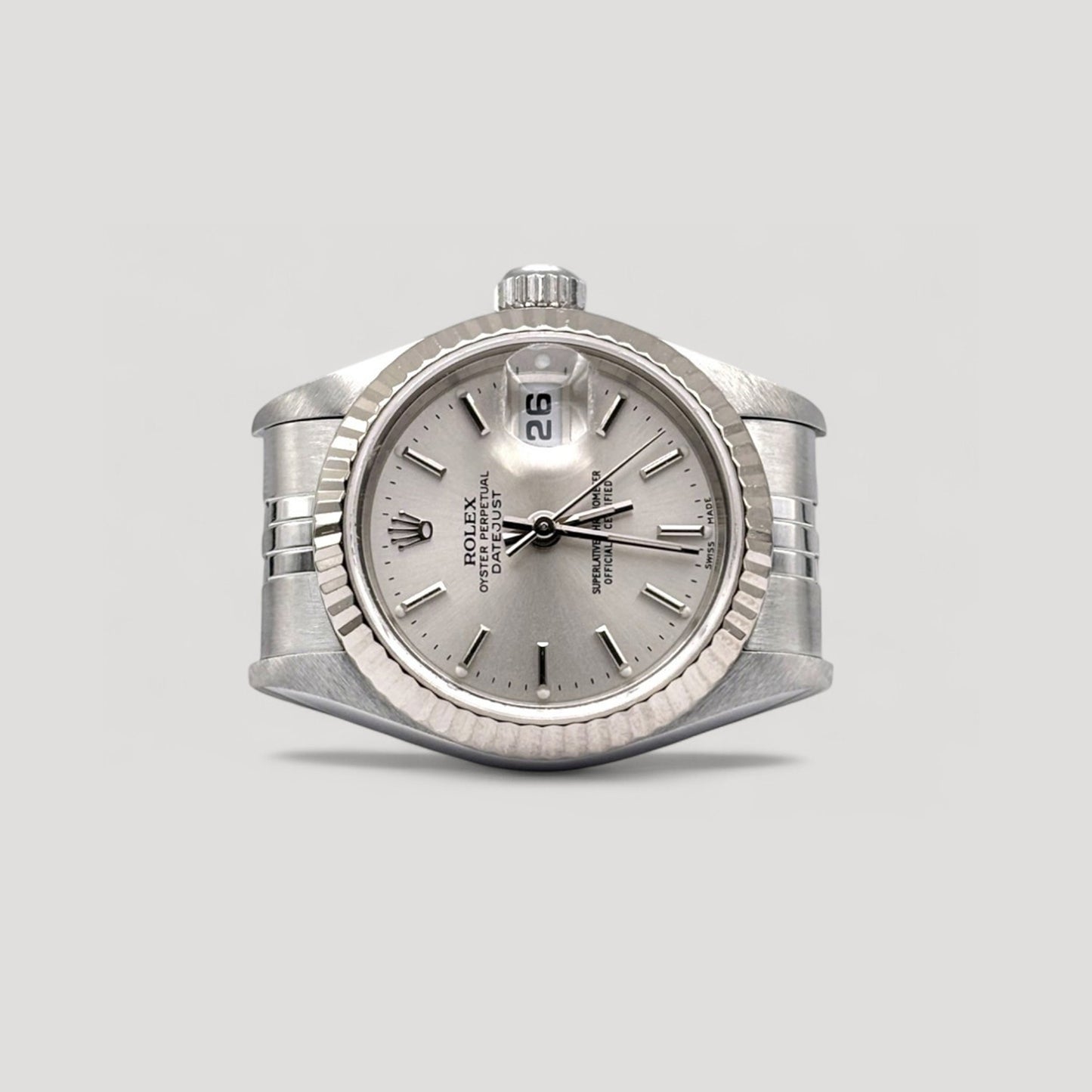 Mint Rolex Datejust Silver Jubilee 26mm 79174