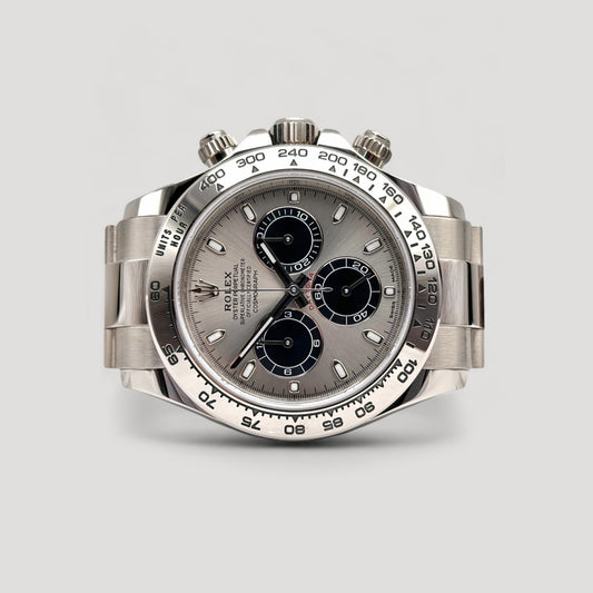 Mint Rolex Daytona Ghost White Gold 40mm 116509