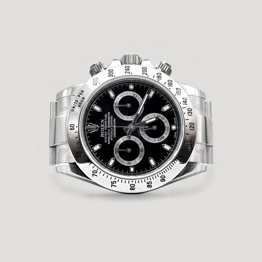 Brand New NOS Rolex Daytona Black 'APH Dial' 40mm 116520