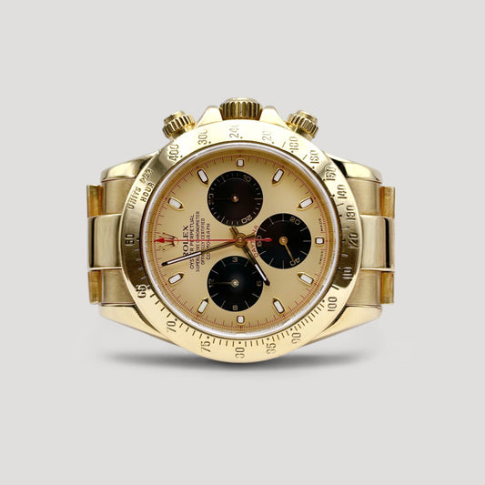 Mint Rolex Daytona Paul Newman 18K Yellow Gold 40mm 116528