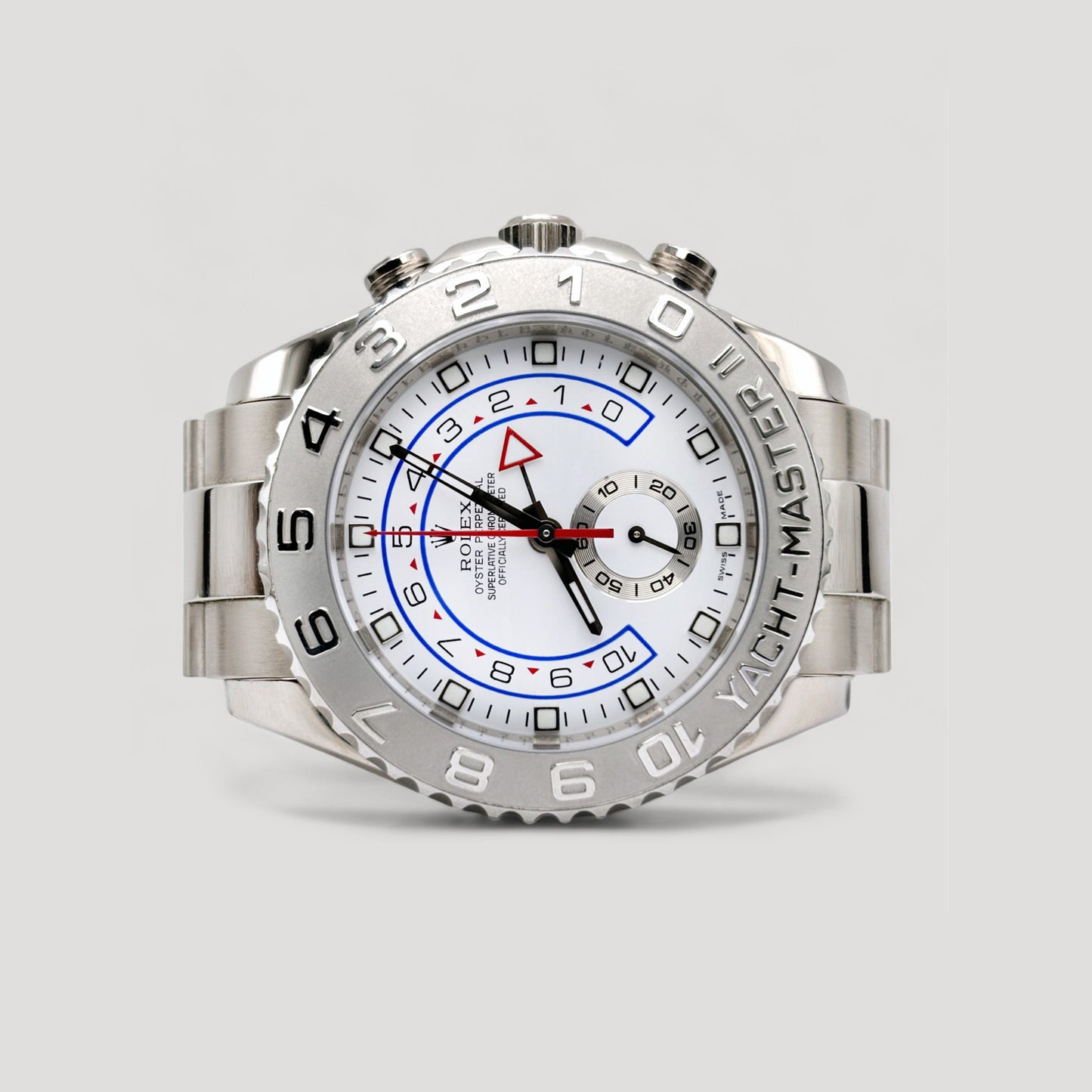 Mint Rolex Yacht Master II White Gold 44mm 116689