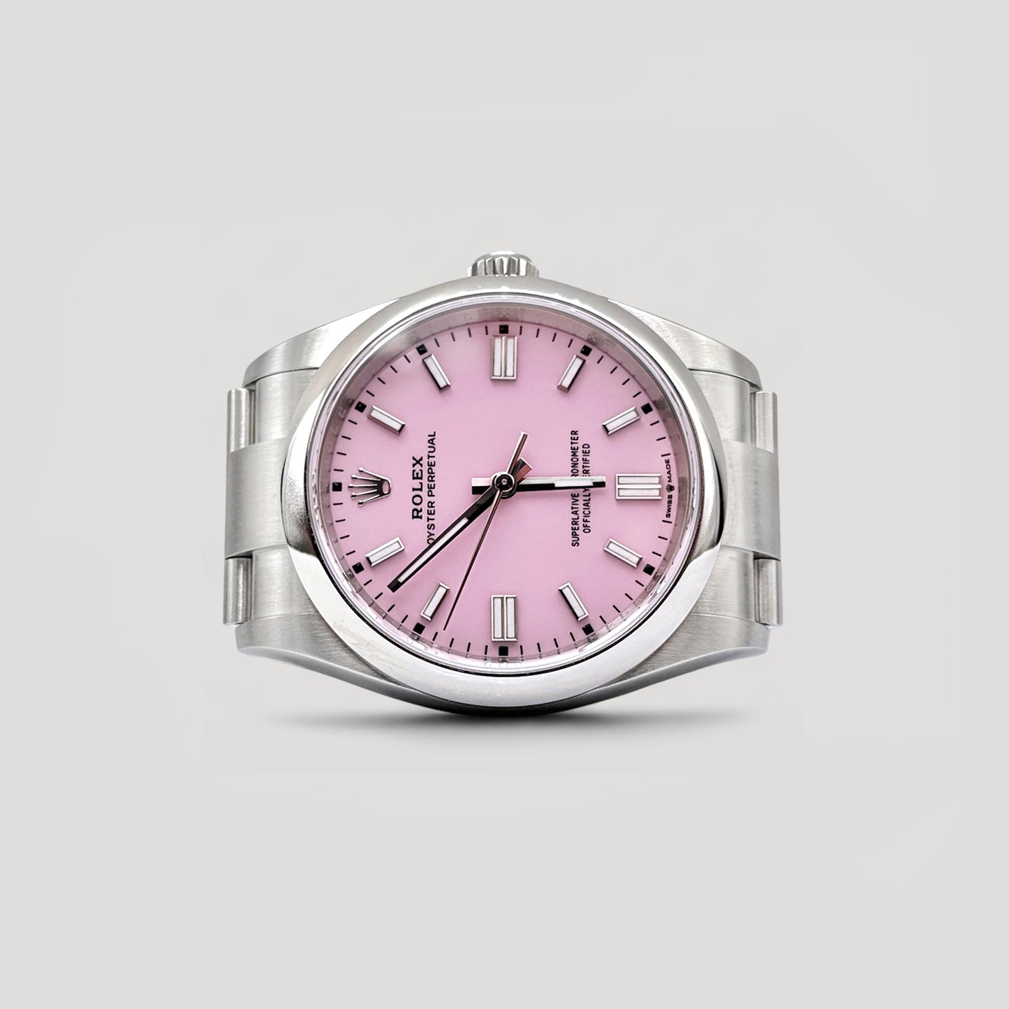 Brand New NOS Rolex Oyster Perpetual Candy Pink 36mm 126000