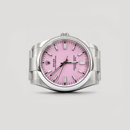 Brand New NOS Rolex Oyster Perpetual Candy Pink 36mm 126000