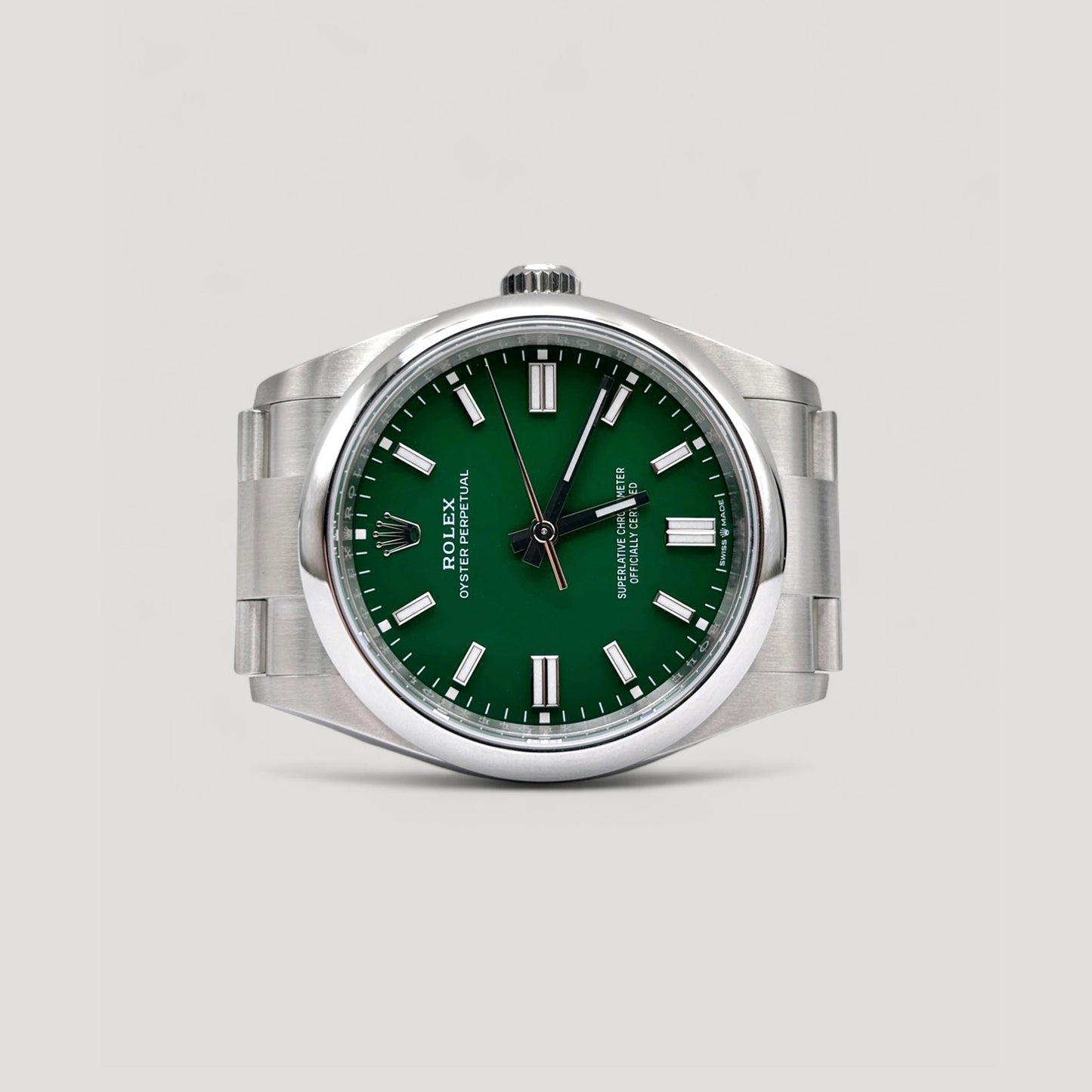 Brand New Rolex Oyster Perpetual Green 36mm 126000