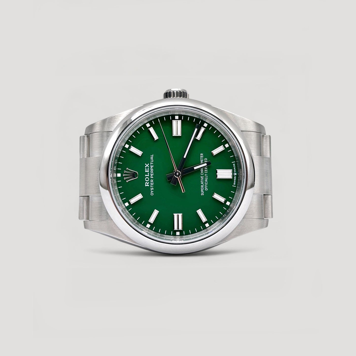 Brand New NOS Rolex Oyster Perpetual Green 36mm 126000