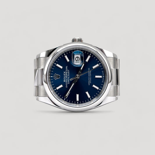 Brand New Rolex Datejust Blue Oyster 36mm 126200