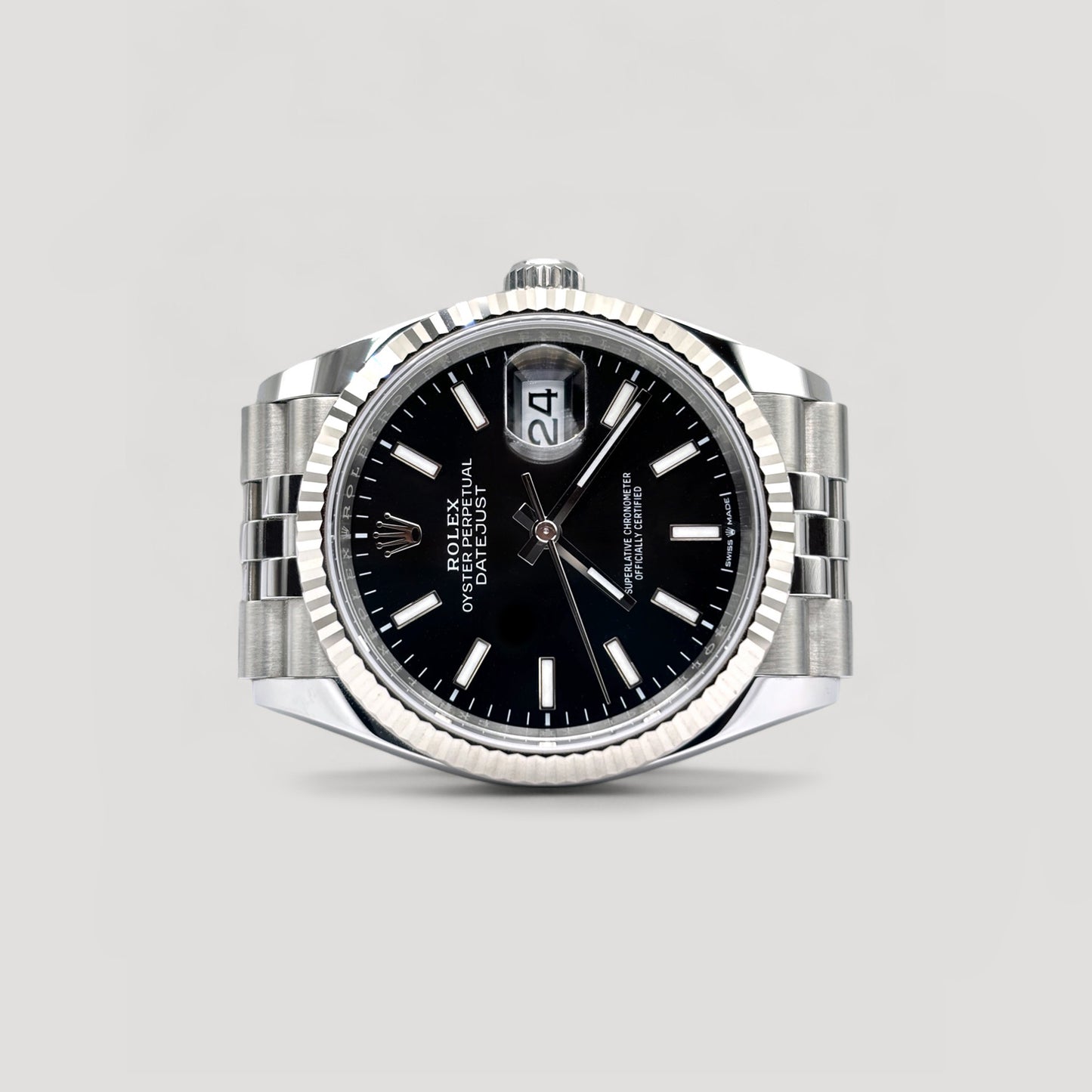 Brand New Rolex Datejust Black Jubilee 36mm 126234