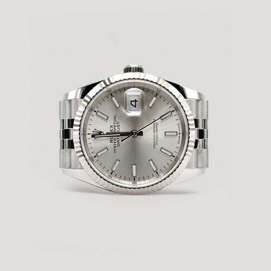 Brand New Rolex Datejust Silver Jubilee 36mm 126234