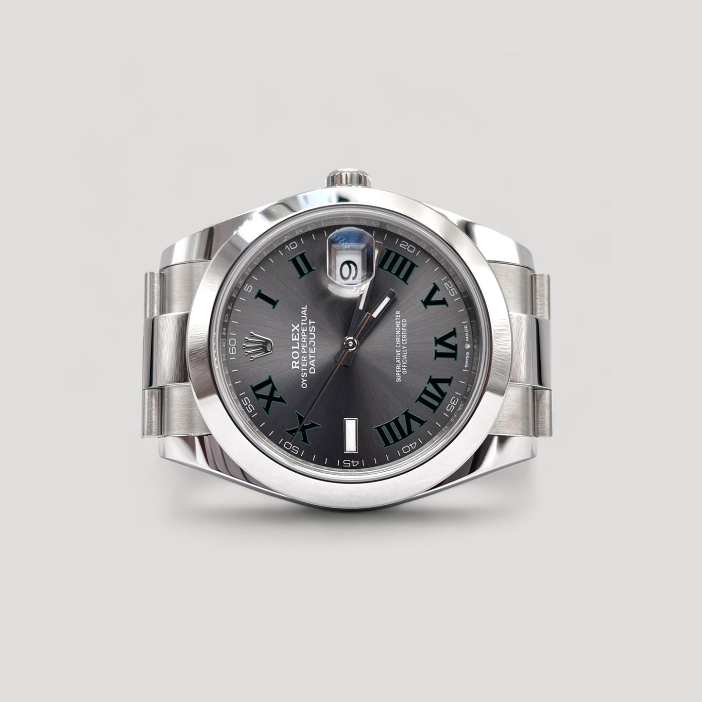 Brand New Rolex Datejust Wimbledon Oyster 41mm 126300