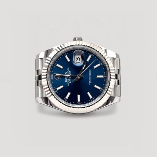 Brand New Rolex Datejust Blue Jubilee 41mm 126334