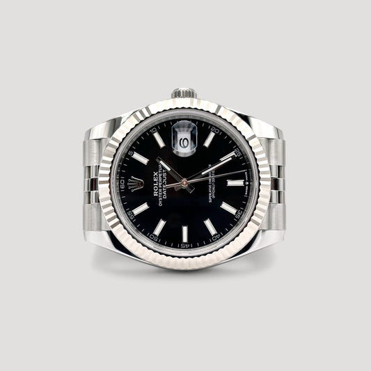 Brand New Rolex Datejust Black Jubilee 41mm 126334