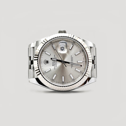 Brand New Rolex Datejust Silver Jubilee 41mm 126334