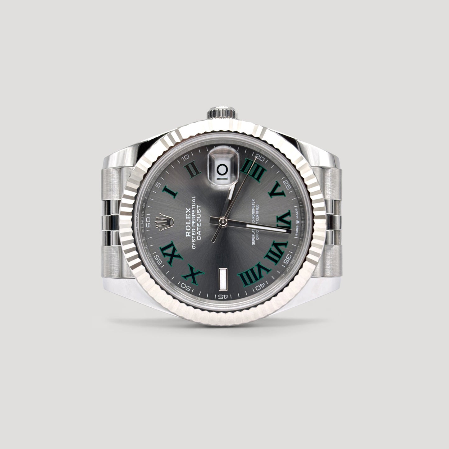 Brand New Rolex Datejust Wimbledon Jubilee 41mm 126334