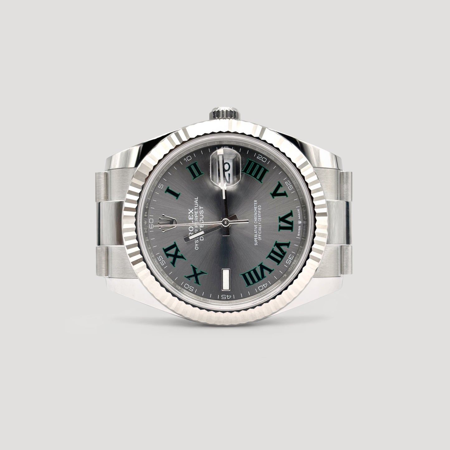 Brand New Rolex Datejust Wimbledon 41mm 126334