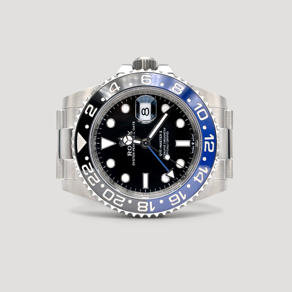 Brand New Rolex GMT Master II Batman Oyster 40mm 126710BLNR