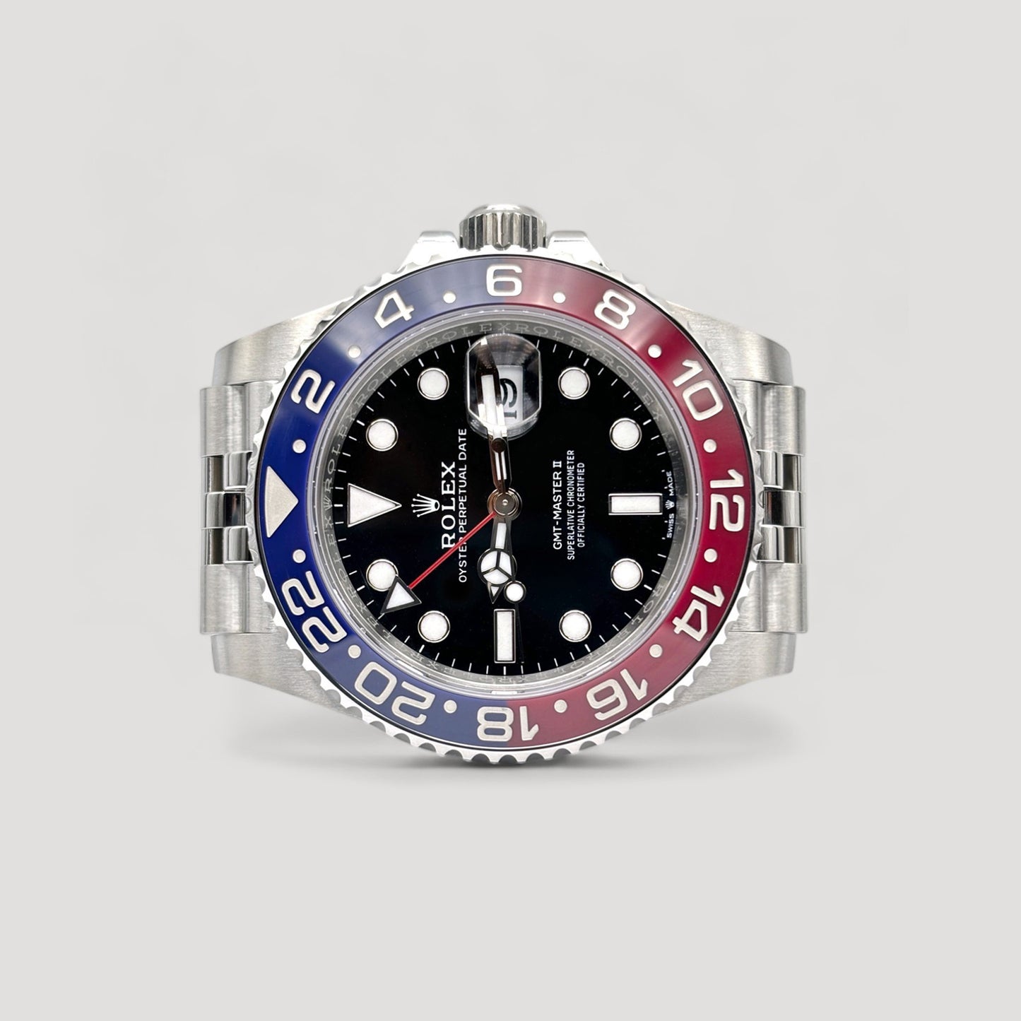 Brand New Rolex GMT Master II Pepsi Jubilee 40mm 126710BLRO