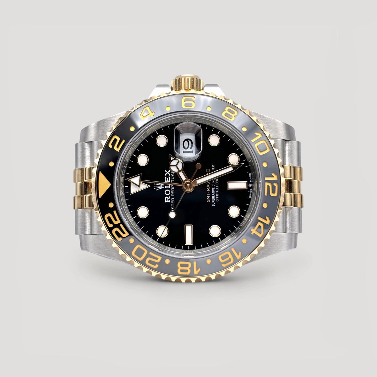 Mint Rolex GMT Master II Guinness Jubilee 40mm 126713GRNR