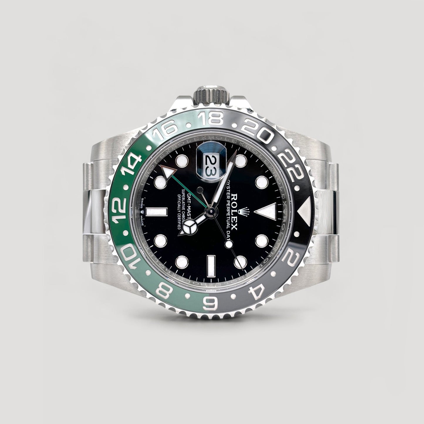 LNIB Rolex GMT Master II Sprite Oyster 40mm 126720VTNR