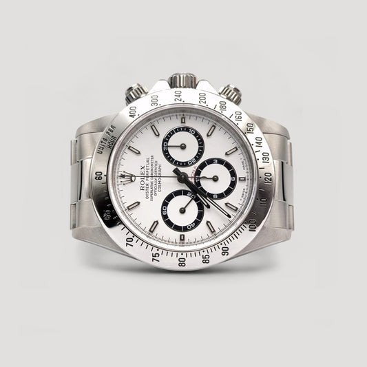 Mint Rolex Daytona Zenith White Panda 40mm 16520