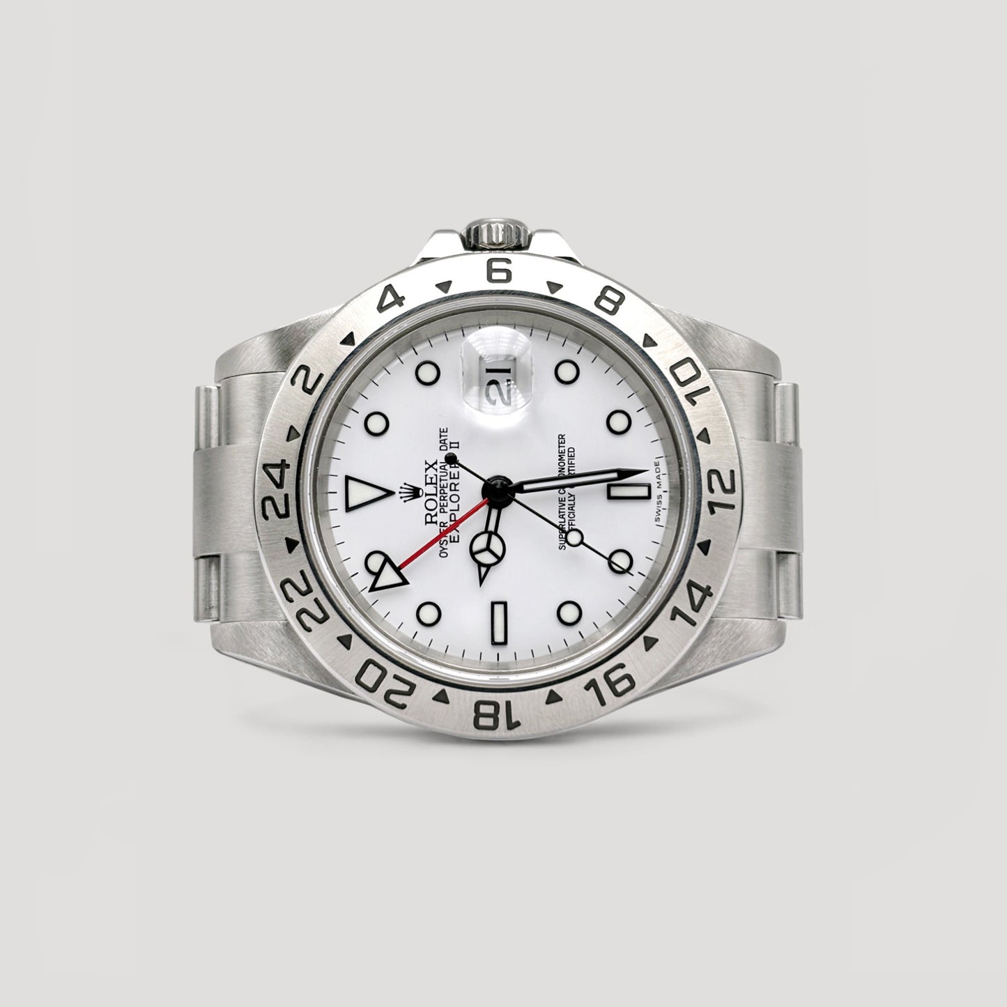 Mint Rolex Explorer II White 40mm 16570