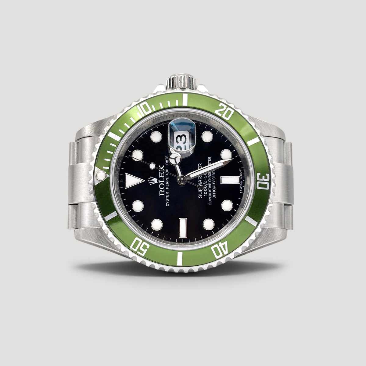 Mint Rolex Submariner Kermit 40mm 16610LV