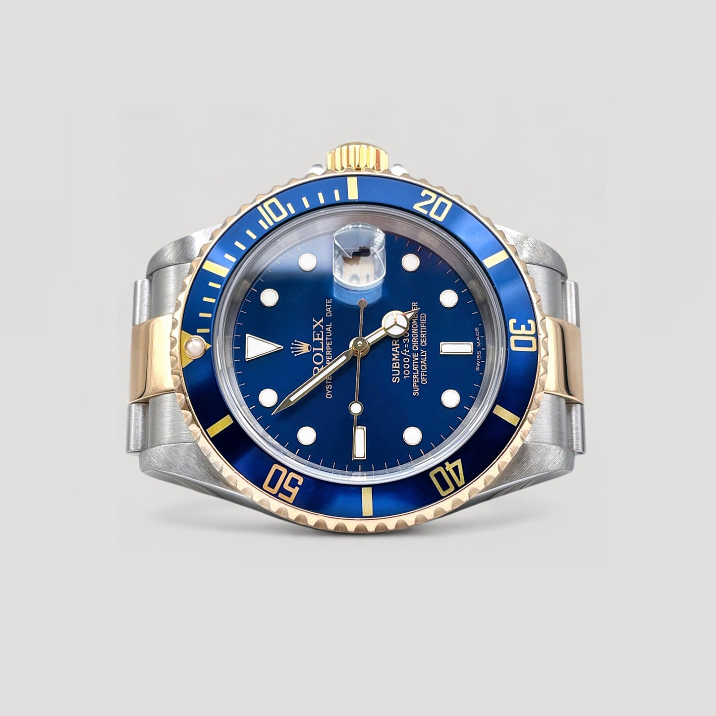 Mint Rolex Submariner Blue 40mm 16613LB