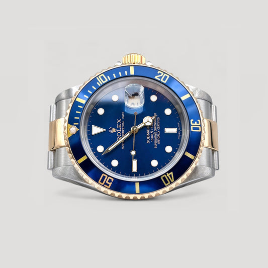 Mint Rolex Submariner Blue 40mm 16613LB