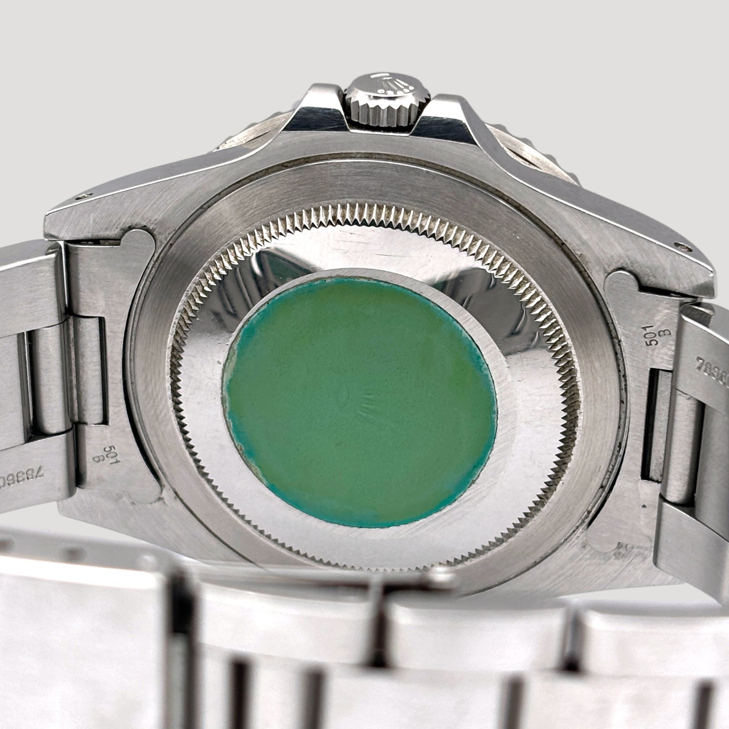 Rolex GMT Master Pepsi Oyster Black Frosted Dial Tritium 40mm 16700