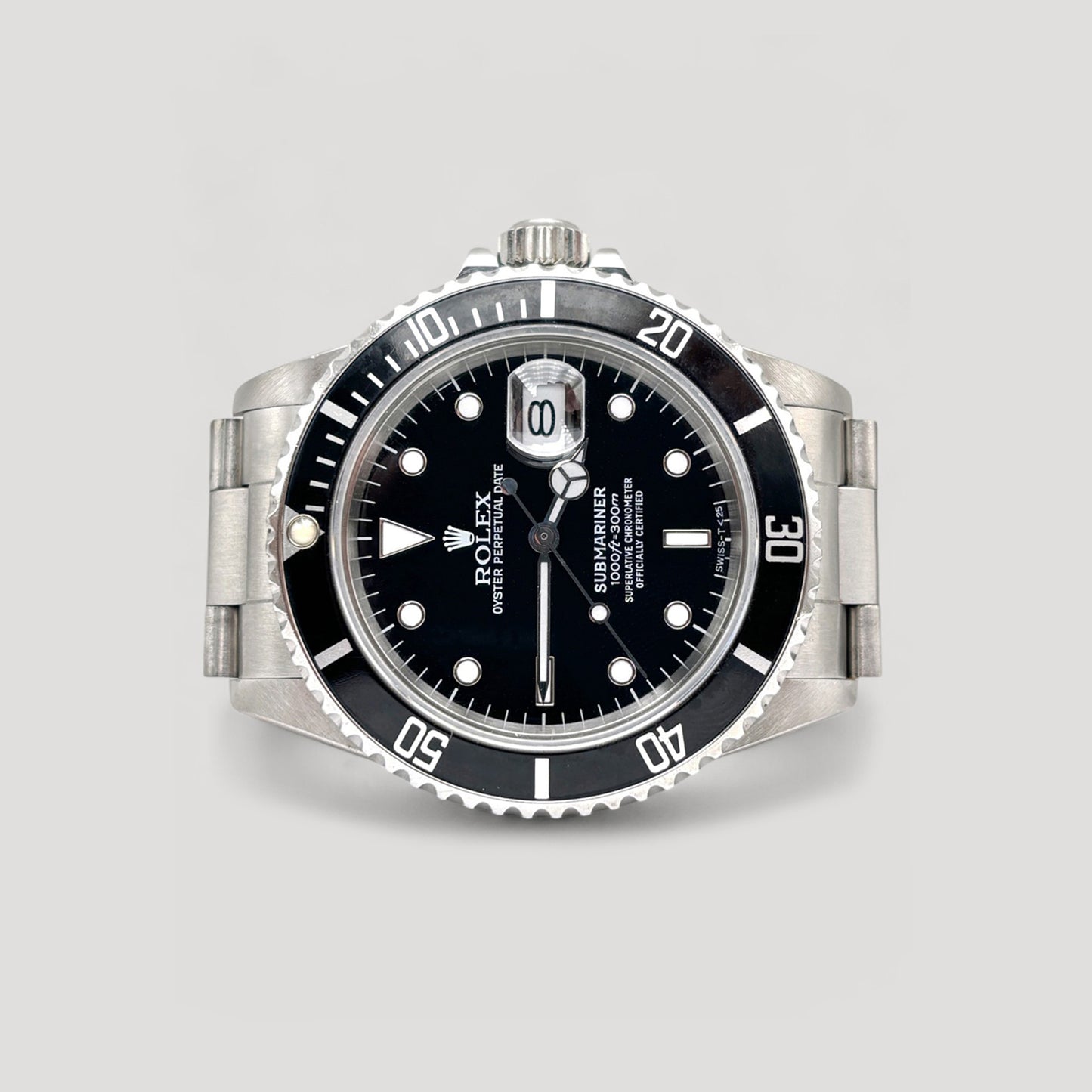 Rolex Submariner Date  40mm "Triple Zero" Tritium 168000