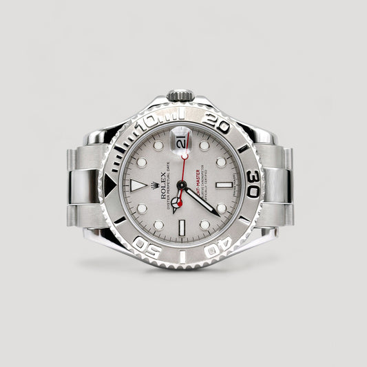 Mint Rolex Yacht Master Platinum 35mm 168622