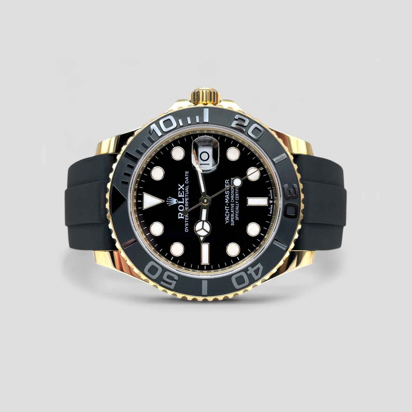 Mint Rolex Yacht Master Oysterflex Yellow Gold 42mm 226658