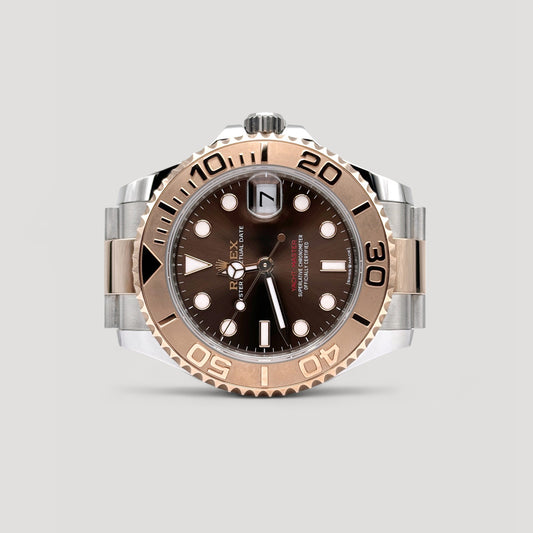 Mint Rolex Yacht Master Chocolate 37mm 268621