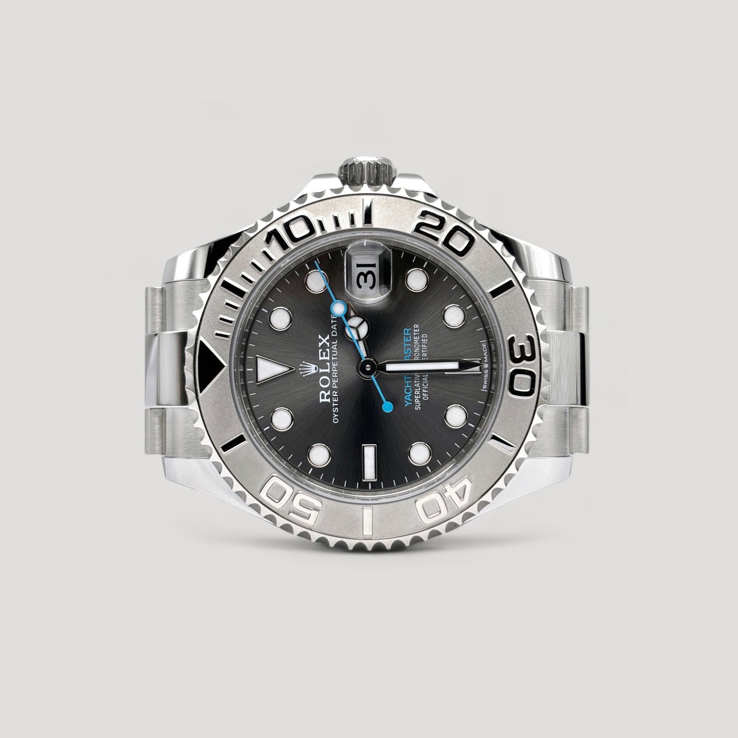 Mint Rolex Yacht Master Slate 37mm 268622