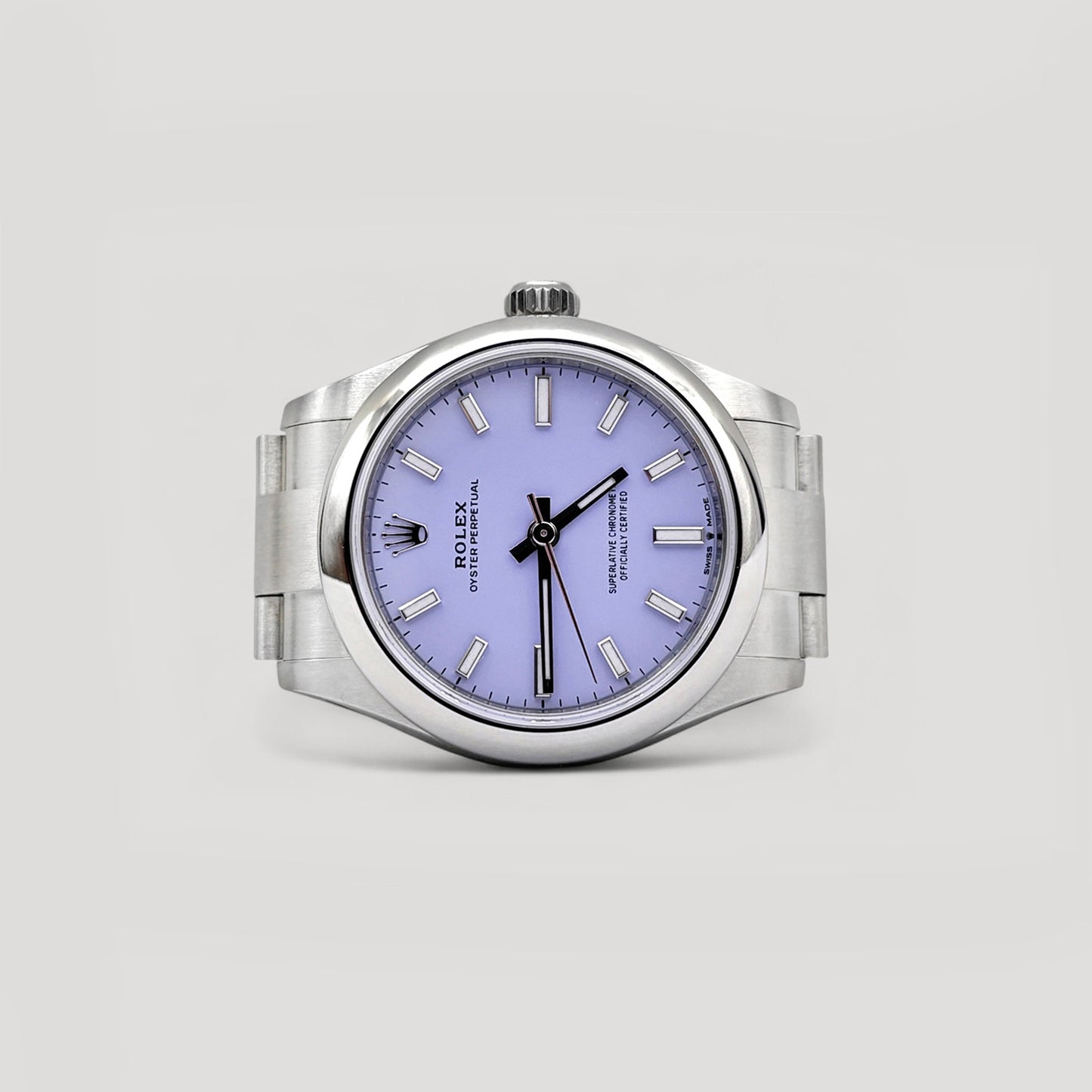 Brand New Rolex Oyster Perpetual Lavender 31mm 277200