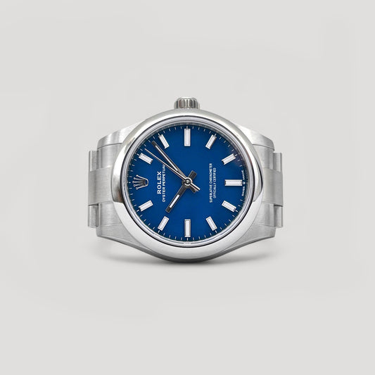 Brand New Rolex Oyster Perpetual Med Blue 31mm 277200
