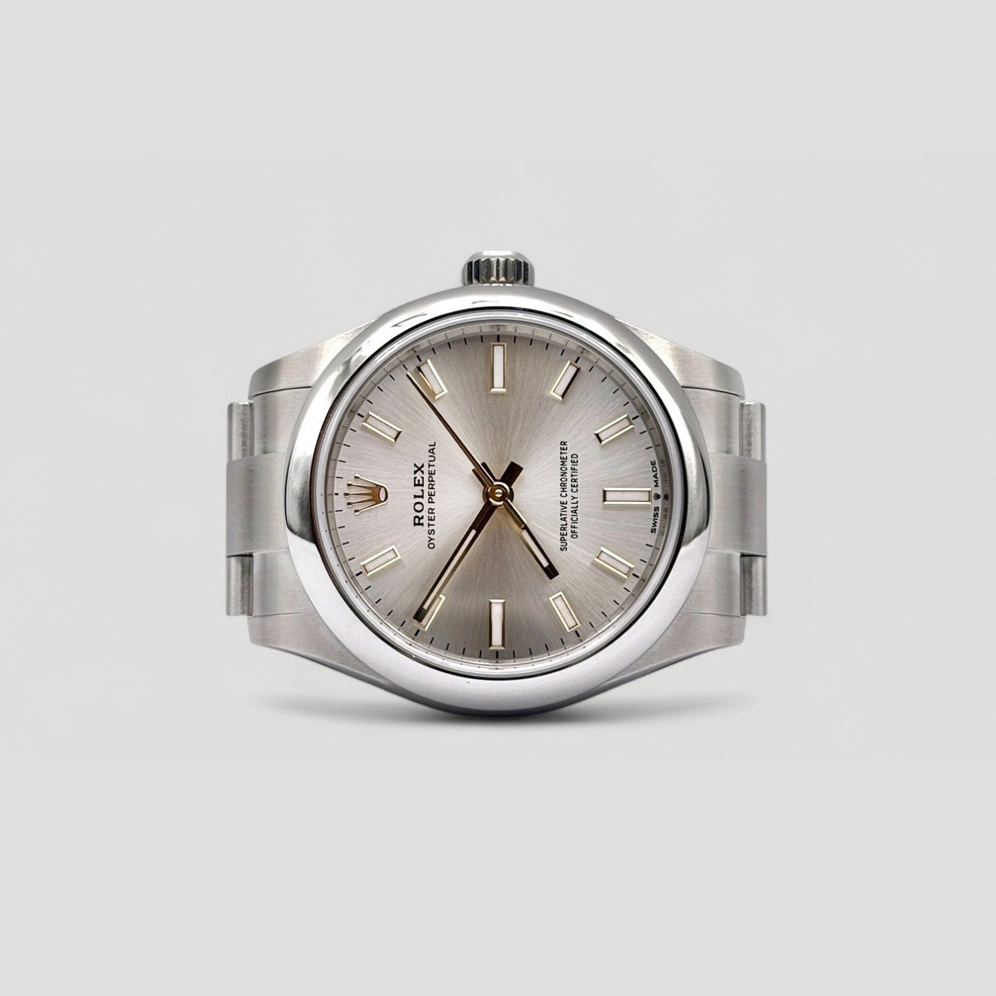 Brand New Rolex Oyster Perpetual Silver 31mm 277200