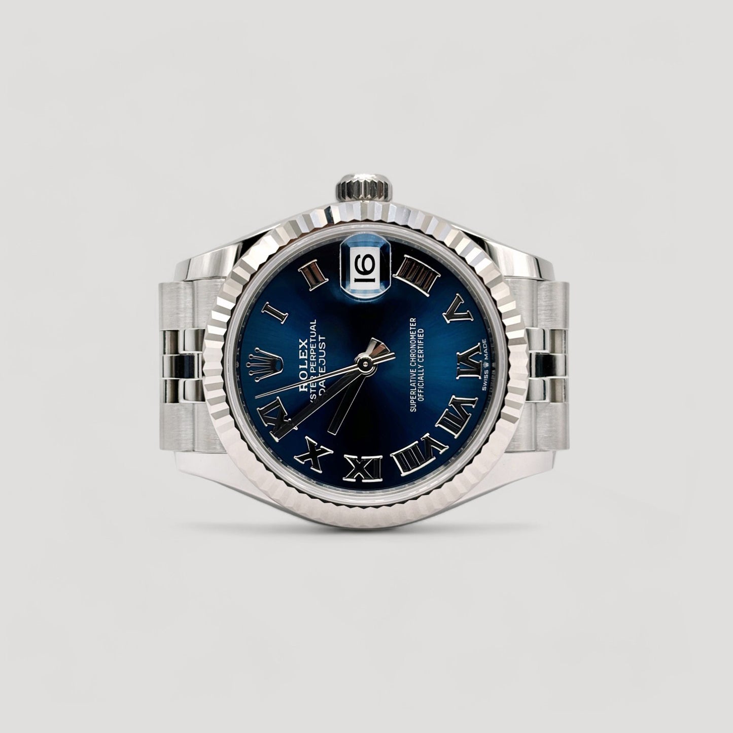 Brand New Rolex Datejust Blue Roman Jubilee 31mm 278274